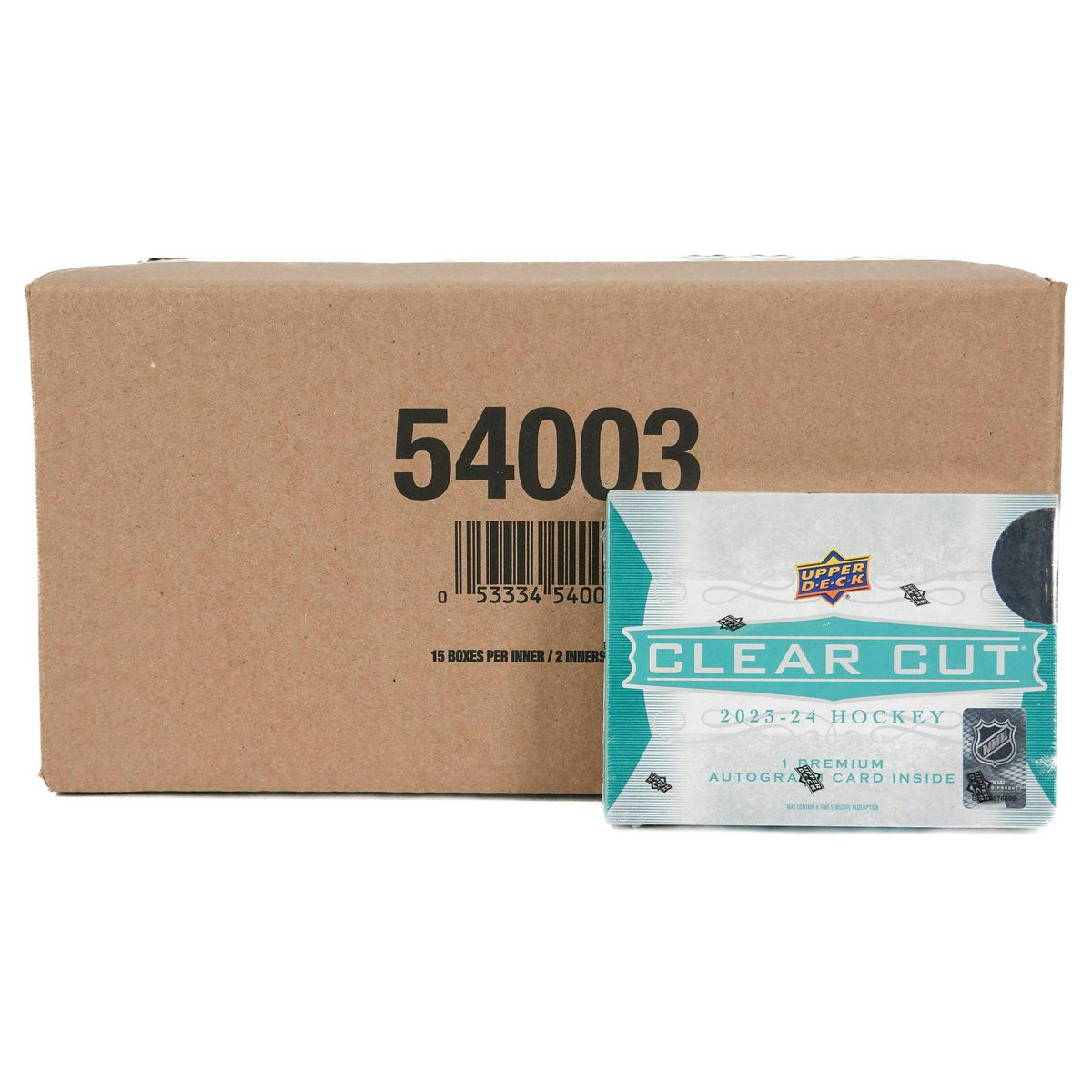 2023/24 Upper Deck Clear Cut Hockey Hobby 30-Box Case