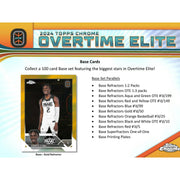 2023/24 Topps Chrome Overtime Elite Basketball Hobby Box