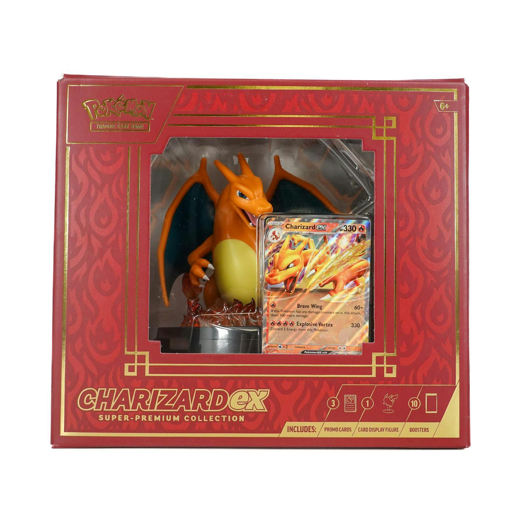 Pokemon Charizard ex Super-Premium Collection 4-Box Case