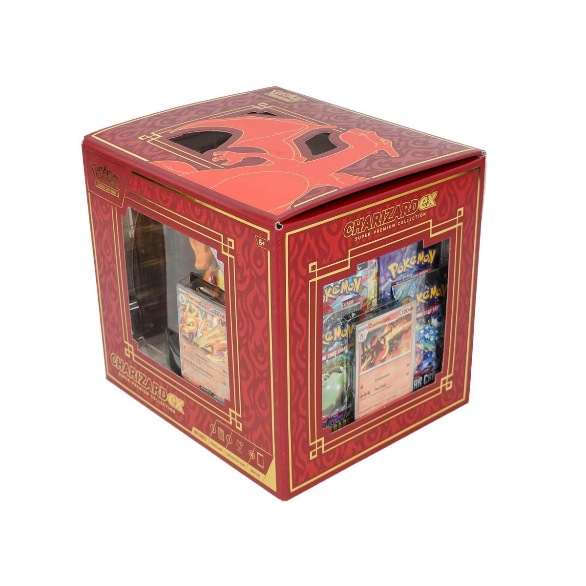 Pokemon Charizard ex Super-Premium Collection 4-Box Case