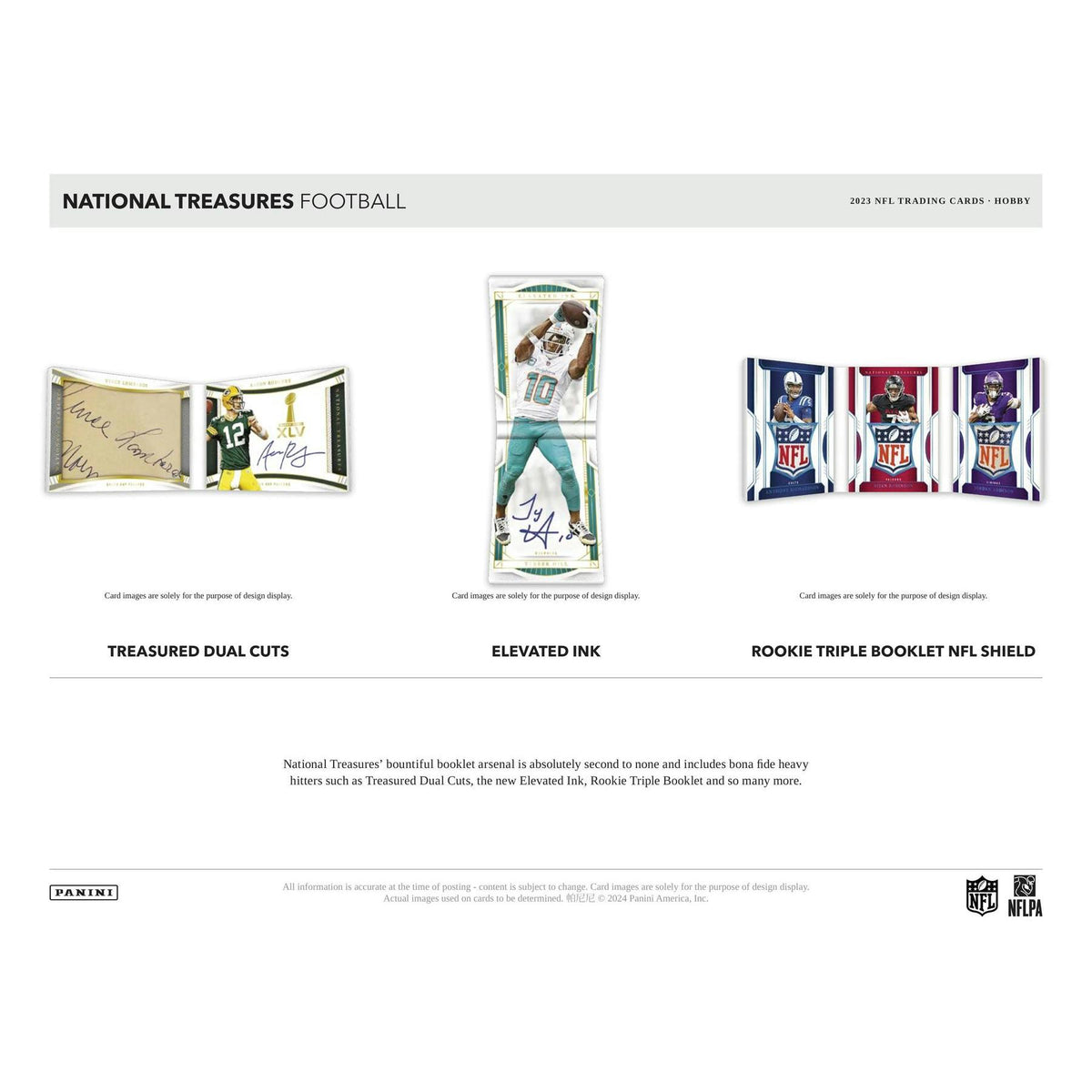 2023 Panini National Treasures Football Hobby 4-Box Case