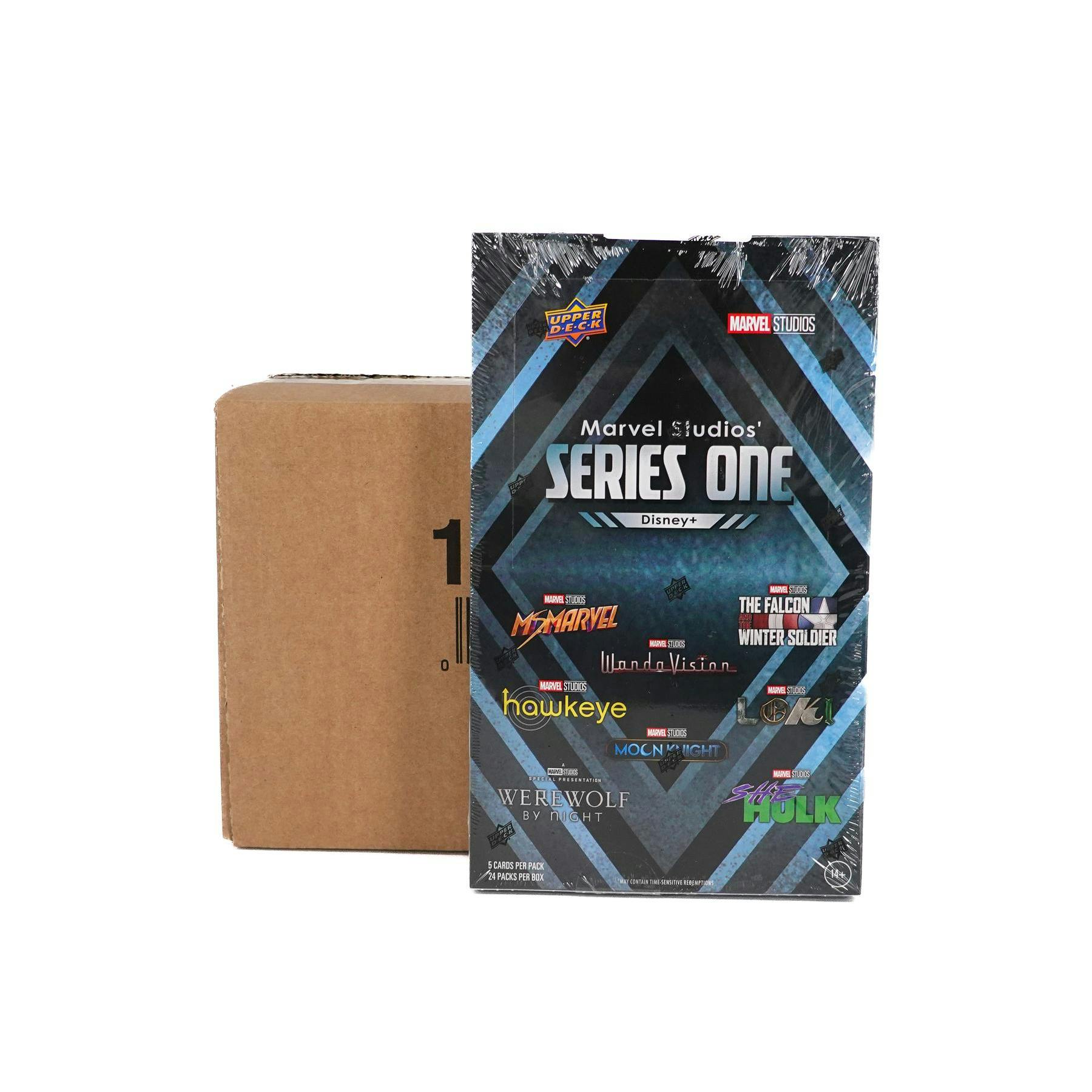 2024 Upper Deck Marvel Studios Series 1 Disney+ Hobby 6-Box Case