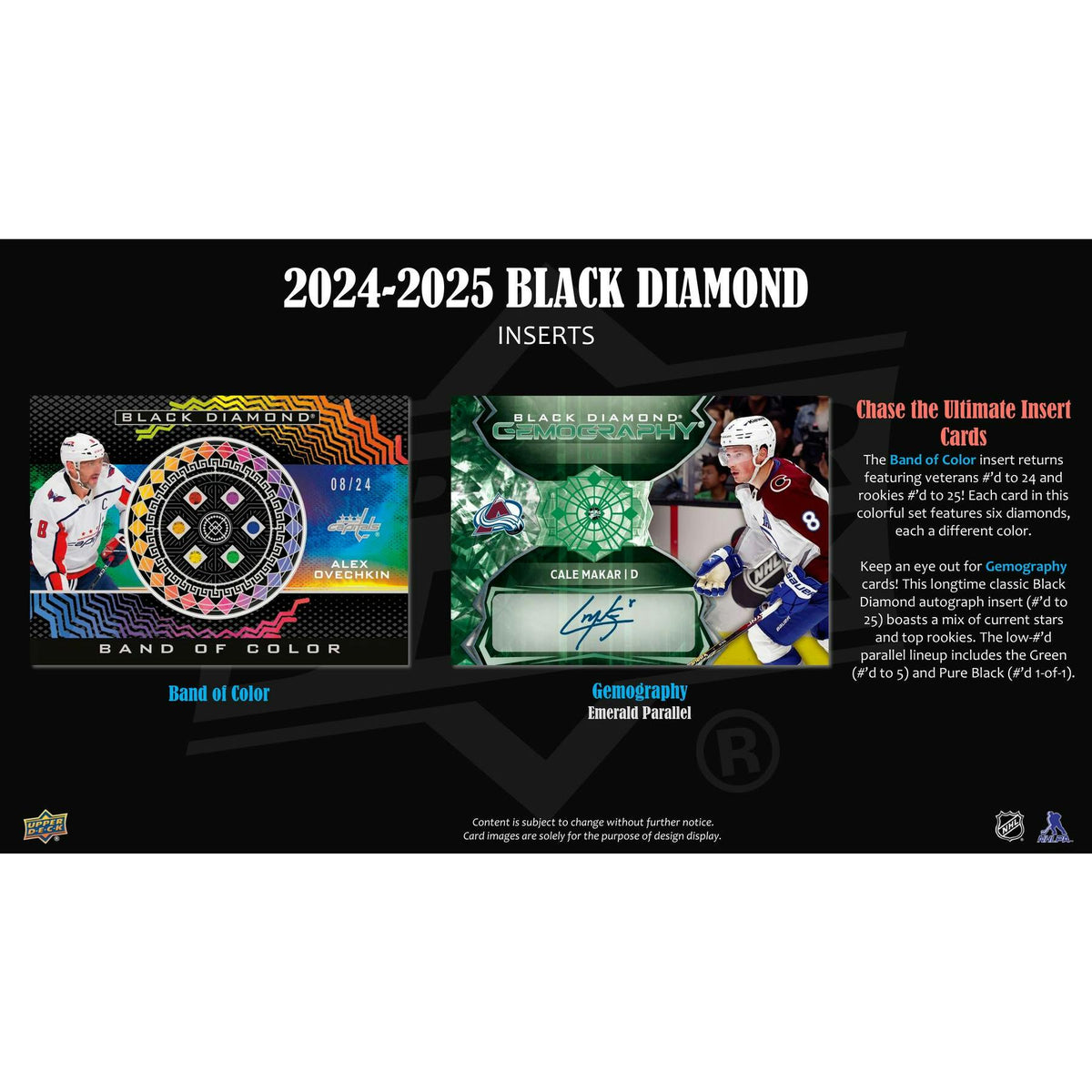 2024/25 Upper Deck Black Diamond Hockey Hobby Box