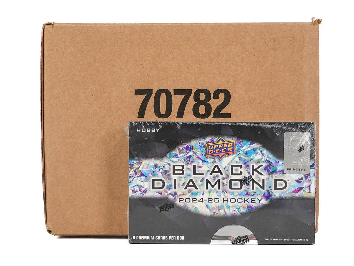 2024/25 Upper Deck Black Diamond Hockey Hobby 10-Box Case