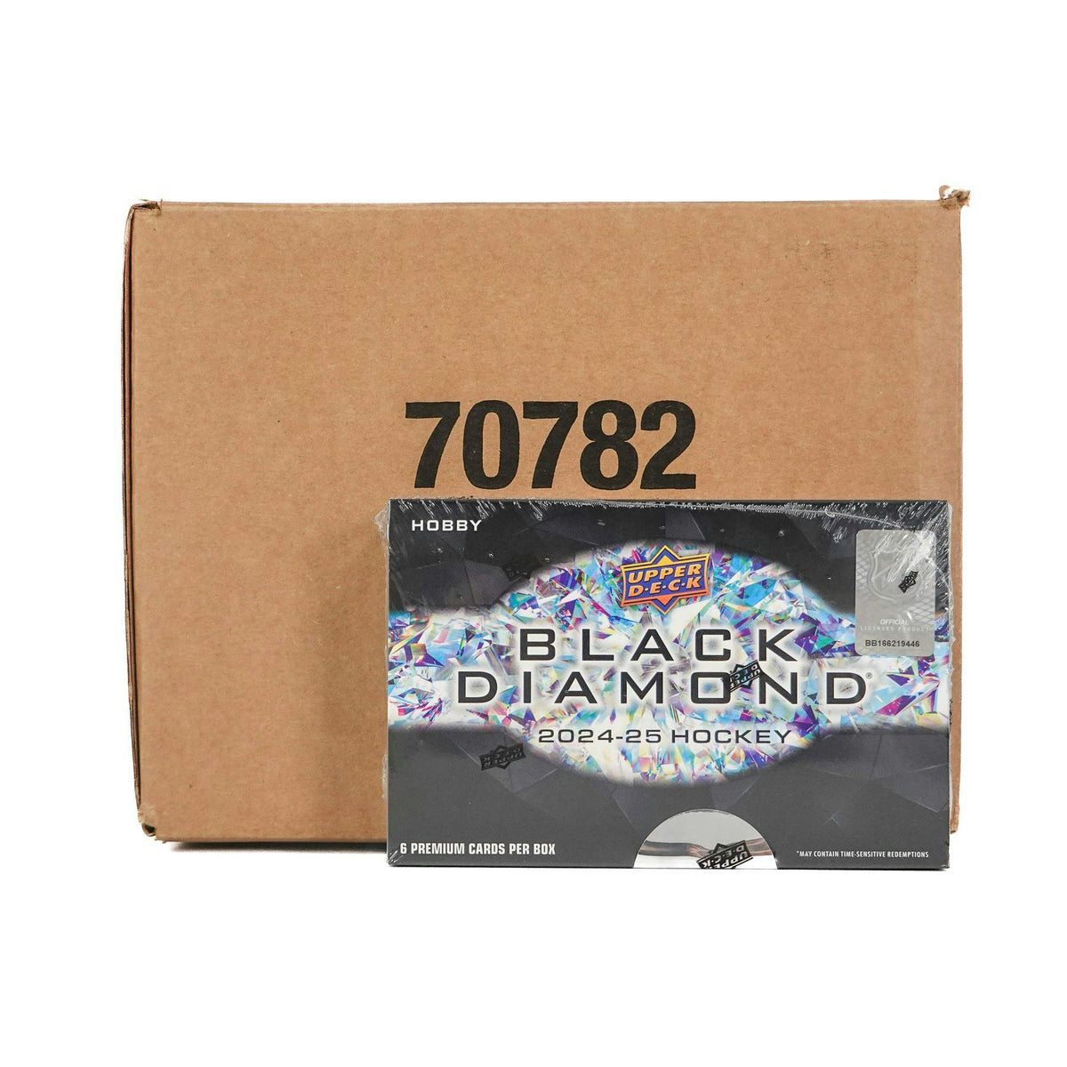 2024/25 Upper Deck Black Diamond Hockey Hobby 10-Box Case