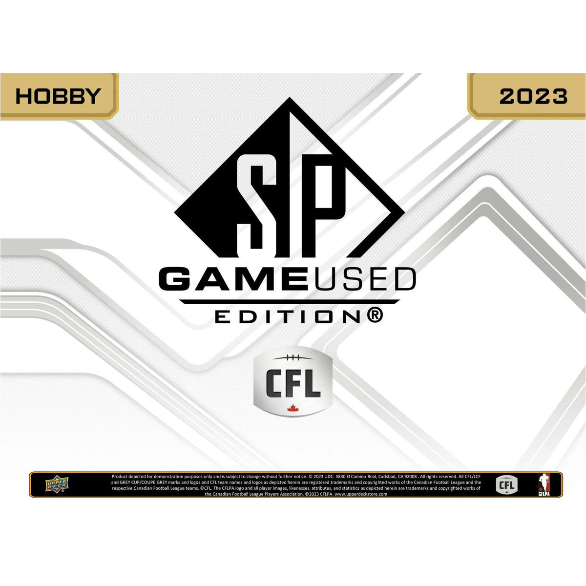 2023 Upper Deck SP Game Used CFL Football Hobby Box