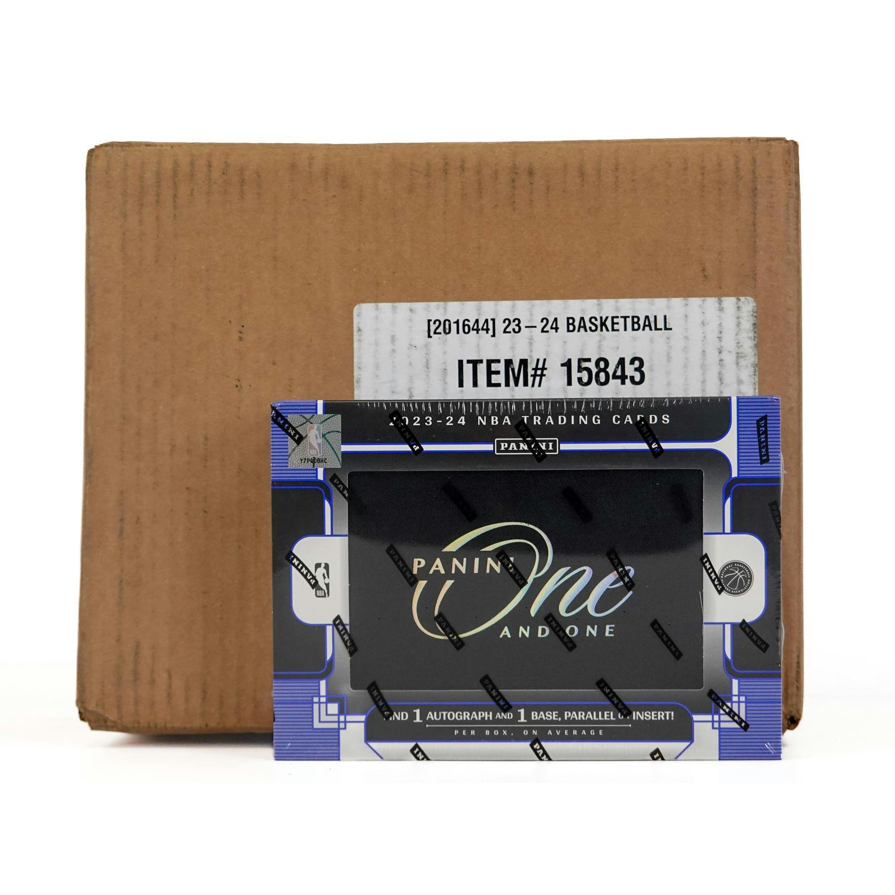 2023/24 Panini One and One Basketball Hobby 10-Box Case