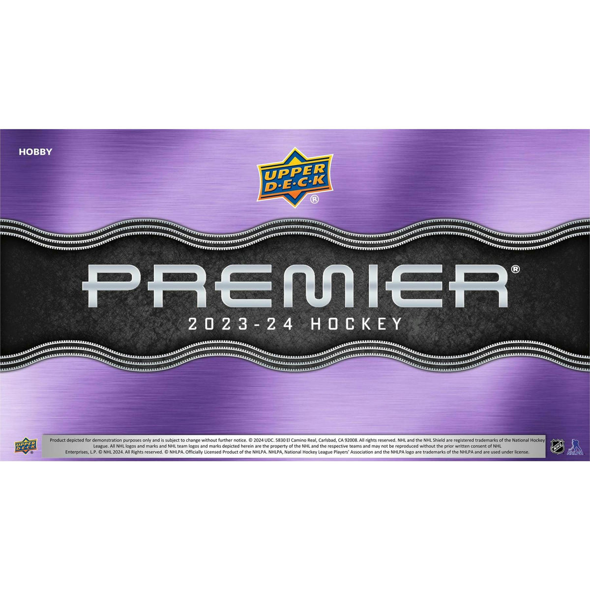 2023/24 Upper Deck Premier Hockey Hobby Box