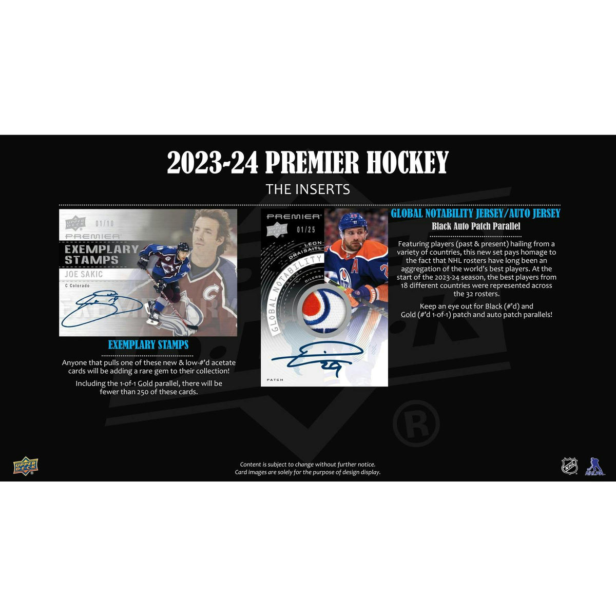 2023/24 Upper Deck Premier Hockey Hobby 10-Box Case