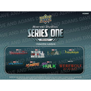 2024 Upper Deck Marvel Studios Series 1 Disney+ Hobby 6-Box Case