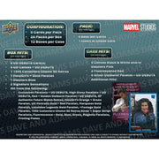2024 Upper Deck Marvel Studios Series 1 Disney+ Hobby 6-Box Case