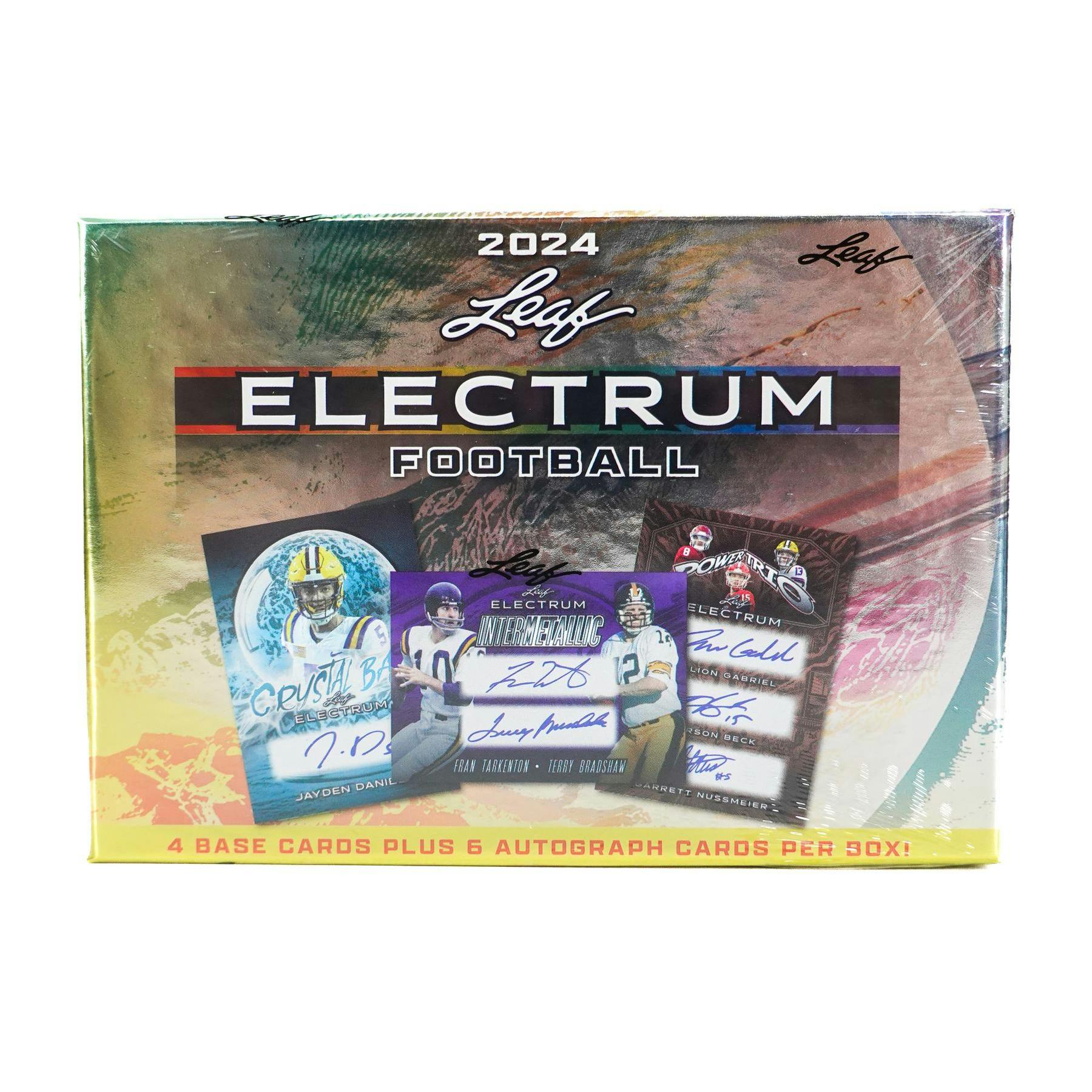 2024 Leaf Electrum Football Hobby Box (Reed Buy)