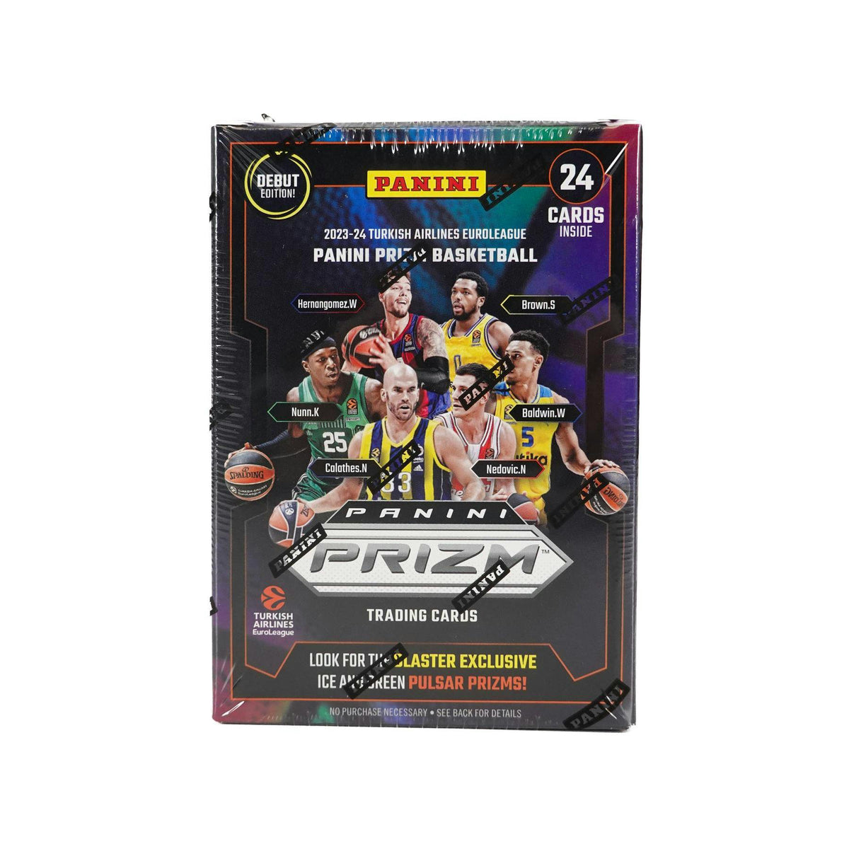 2023/24 Panini Prizm Turkish Airlines EuroLeague Basketball Blaster 20-Box Case