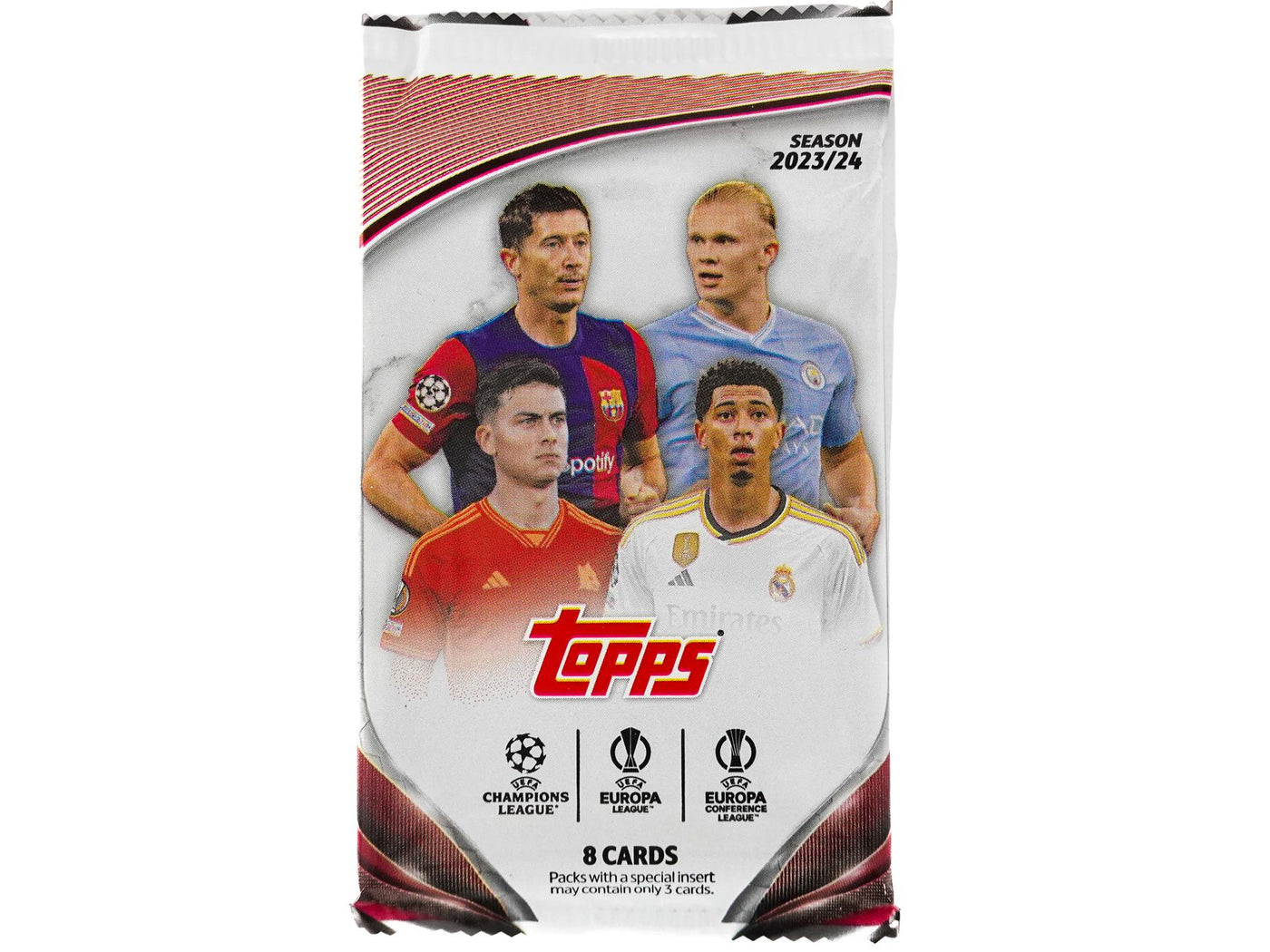 2023/24 Topps UEFA Club Competitions Soccer Blaster Pack