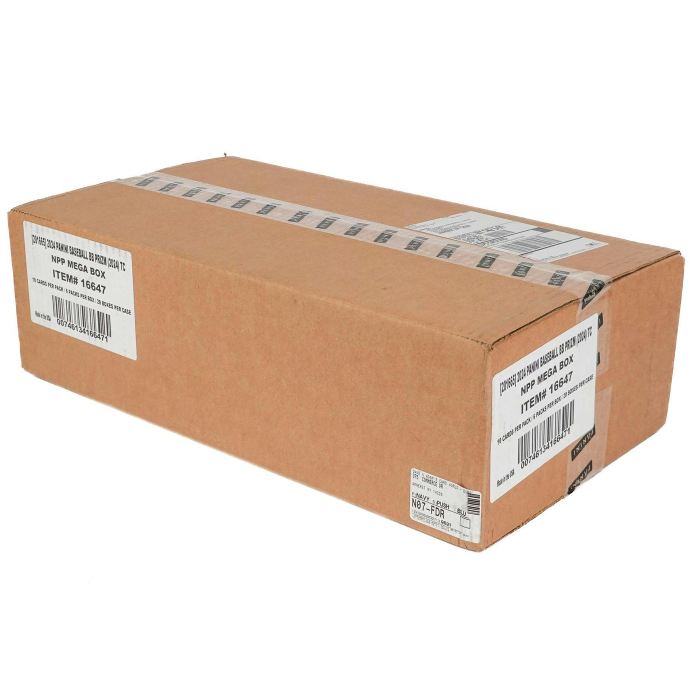 2024 Panini Prizm Baseball Mega 20-Box Case (Pink Ice)