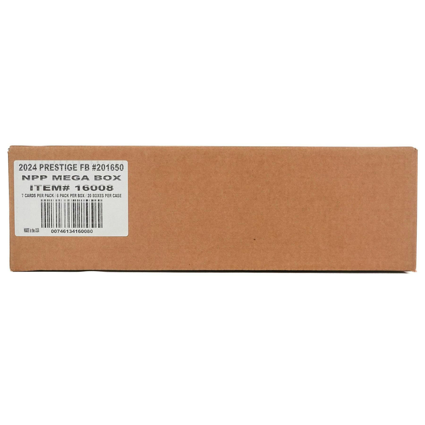 2024 Panini Prestige Football Mega 20-Box Case (Hyper Parallels)