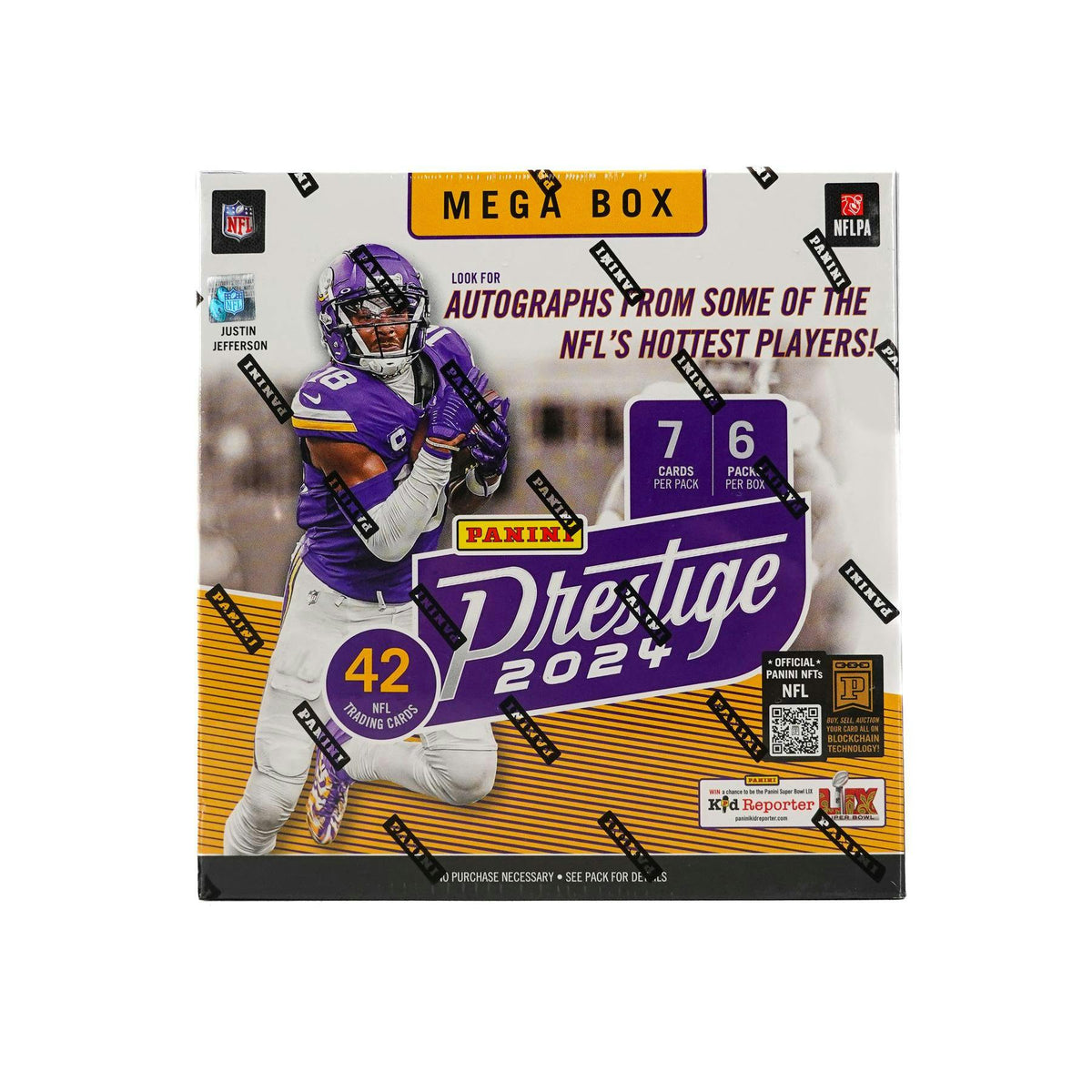 2024 Panini Prestige Football Mega 20-Box Case (Hyper Parallels)