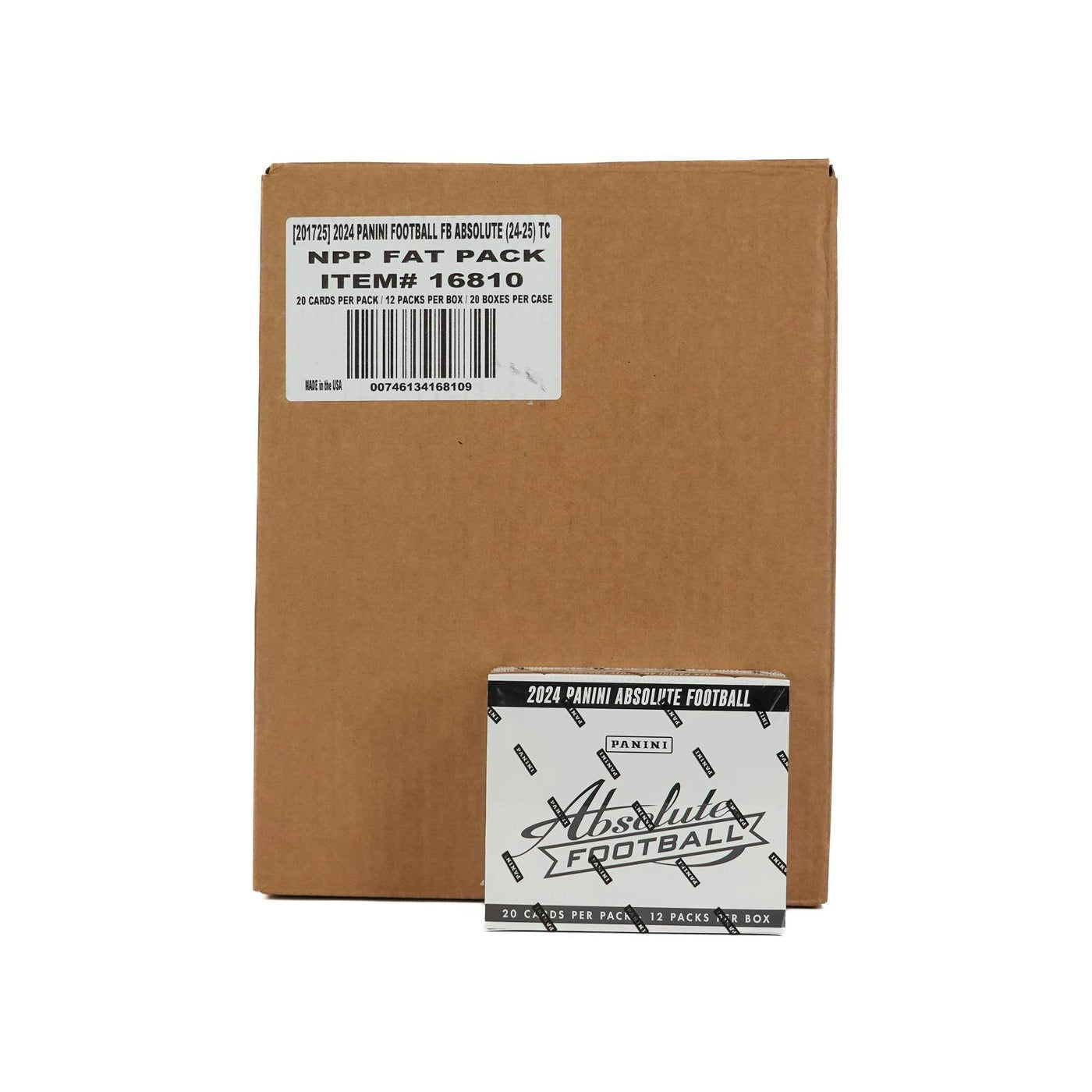 2024 Panini Absolute Football Jumbo Value 20-Box Case