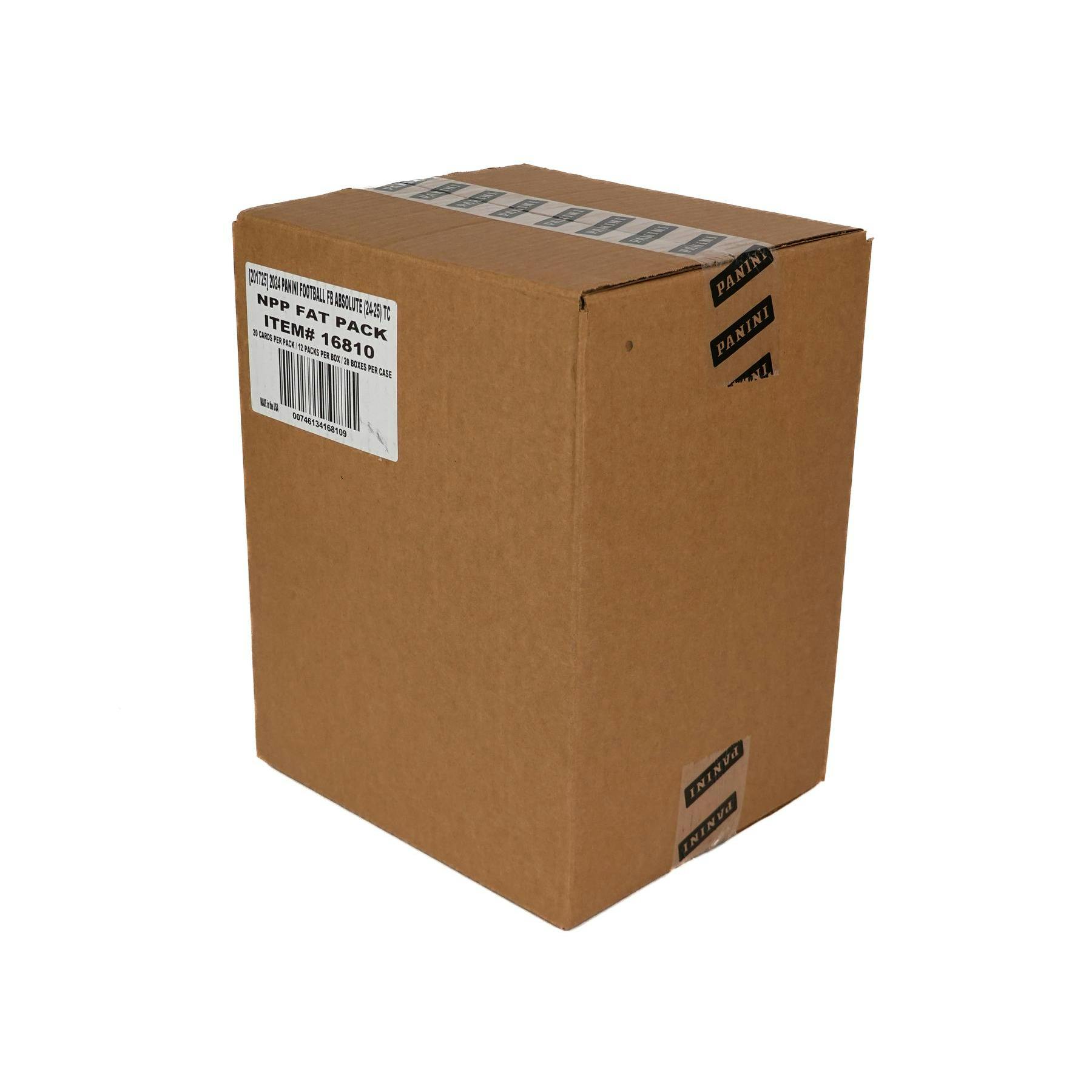 2024 Panini Absolute Football Jumbo Value 20-Box Case