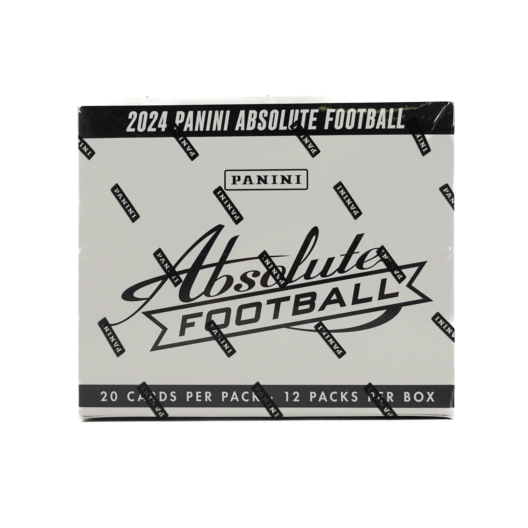 2024 Panini Absolute Football Jumbo Value 20-Box Case