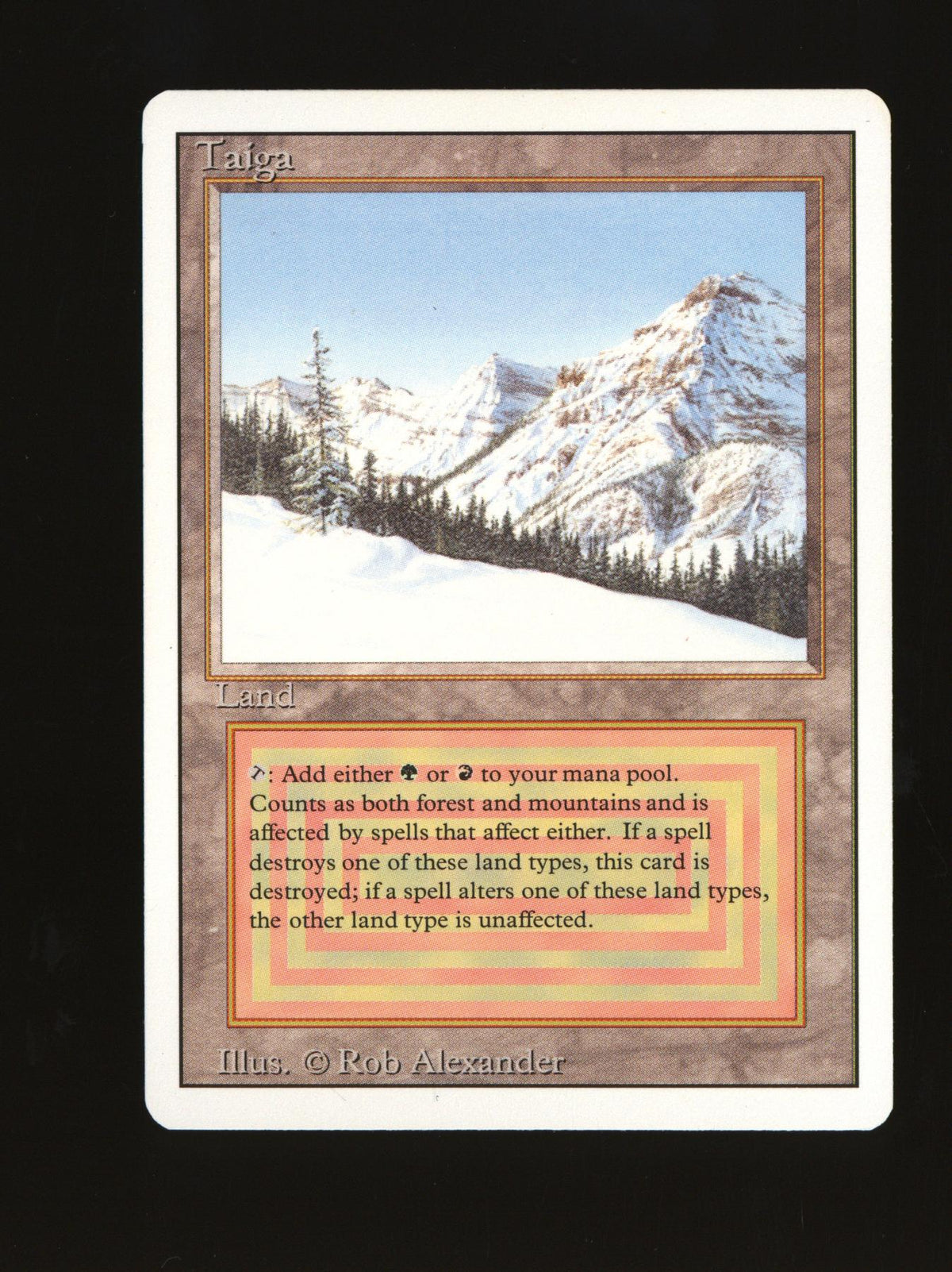 Taiga (Near Mint)