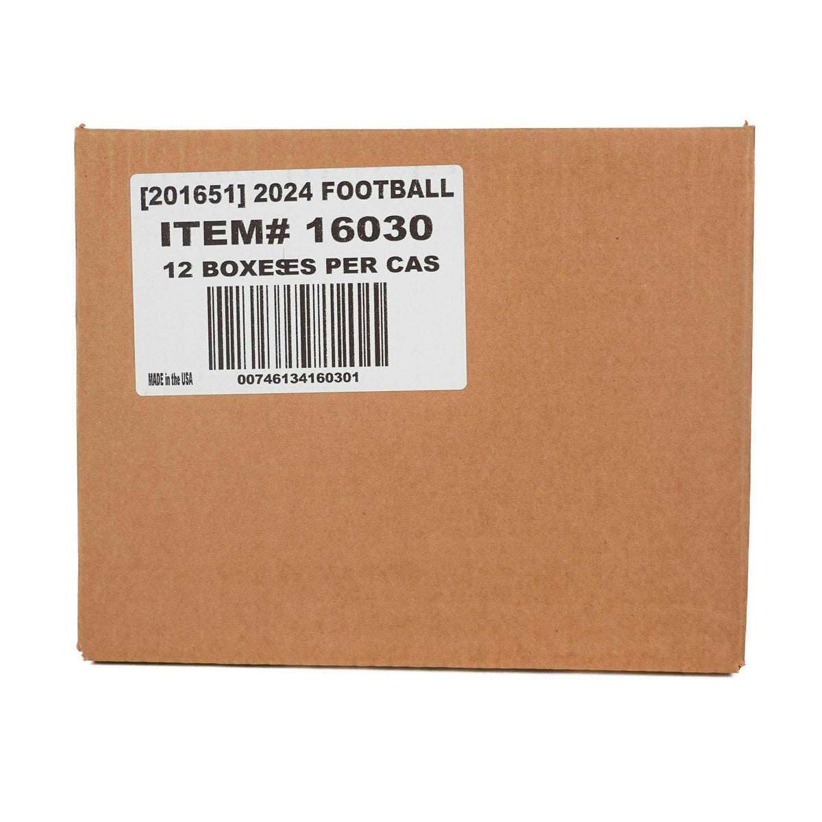 2024 Panini Donruss Elite Football Hobby 12-Box Case