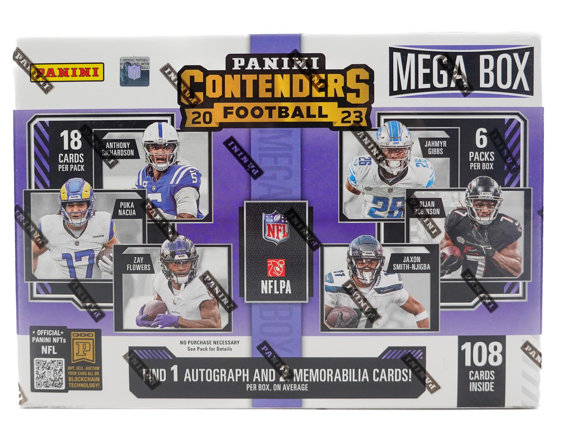 2023 Panini Contenders Football Mega Hobby Box