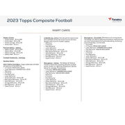 2023 Topps Composite Football Mega 20-Box Case