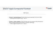 2023 Topps Composite Football Blaster Box