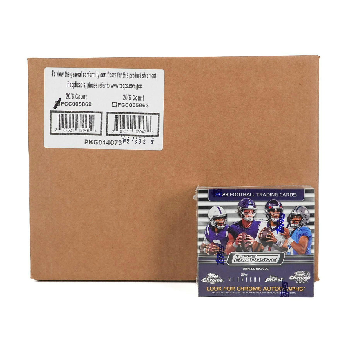 2023 Topps Composite Football Mega 20-Box Case