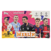 2023/24 Topps Chrome Merlin UEFA Club Competitions Soccer Hobby Box