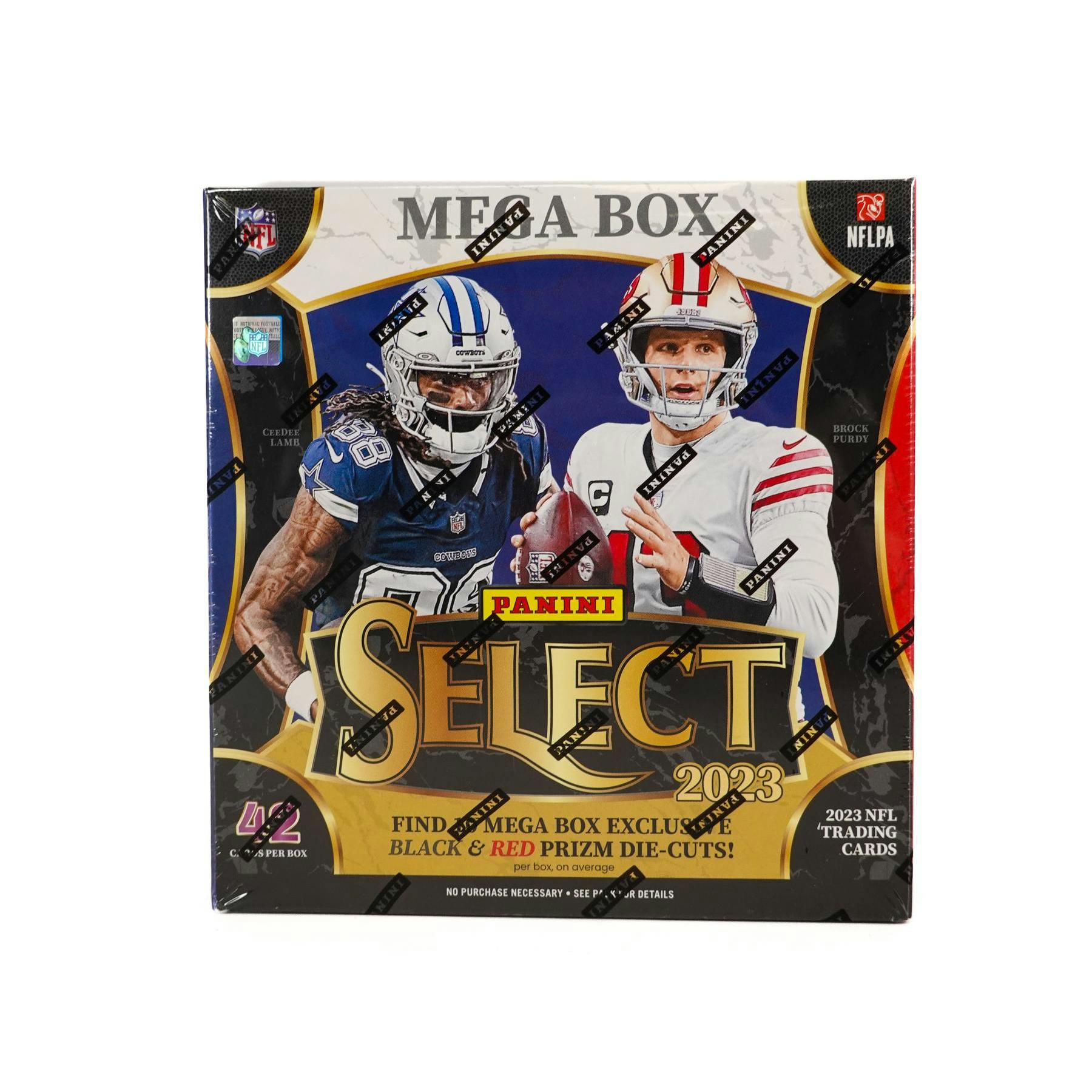 2023 Panini Select Football Mega Box (Black & Red Prizms) (Reed Buy)