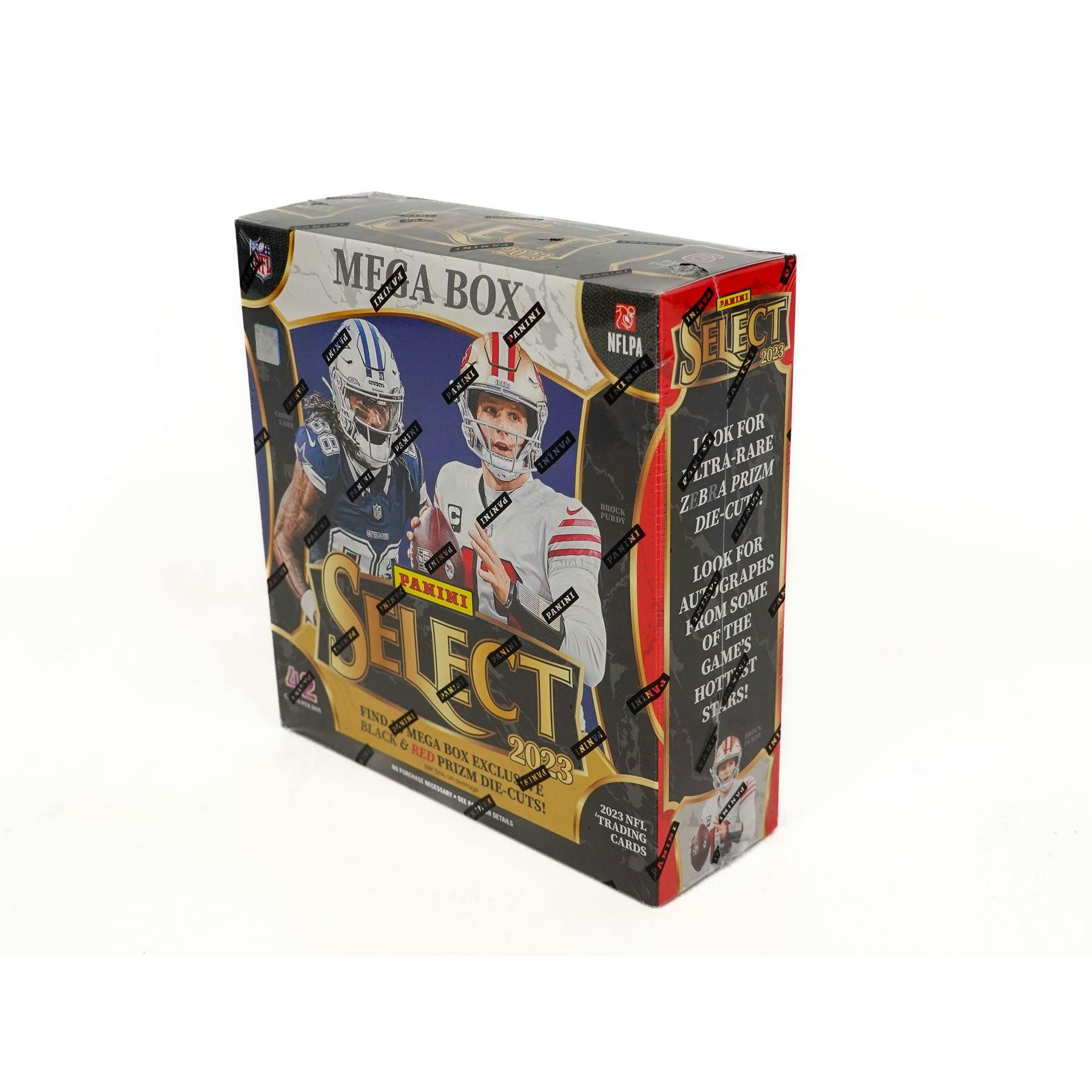 2023 Panini Select Football Mega Box (Black & Red Prizms!)