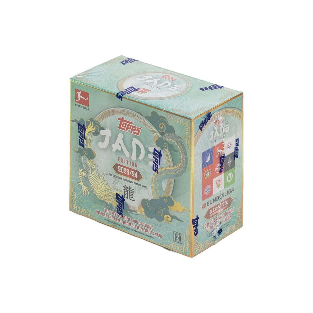 2023/24 Topps Bundesliga Jade Edition Soccer Hobby 12-Box Case