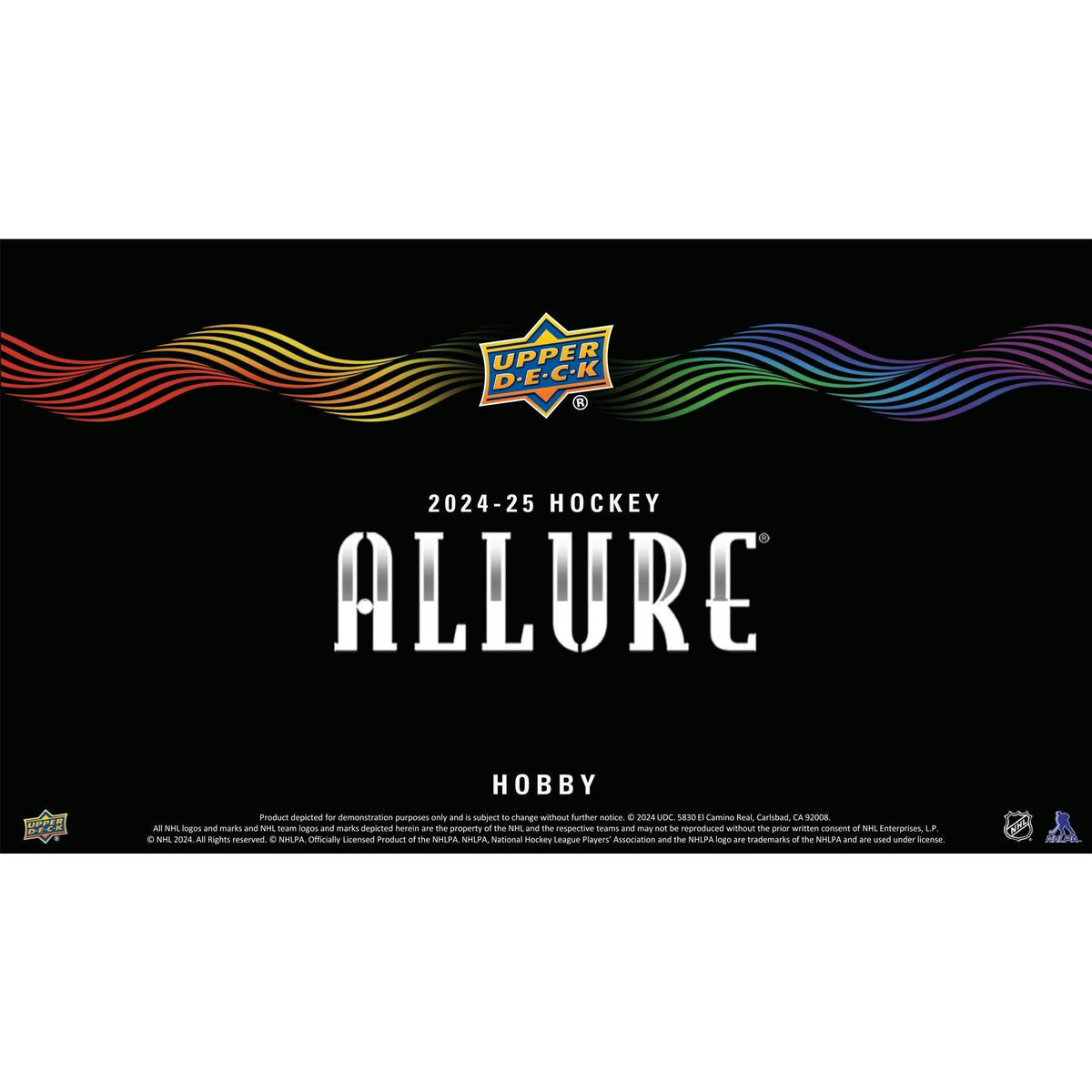 2024/25 Upper Deck Allure Hockey Hobby 18-Box Case