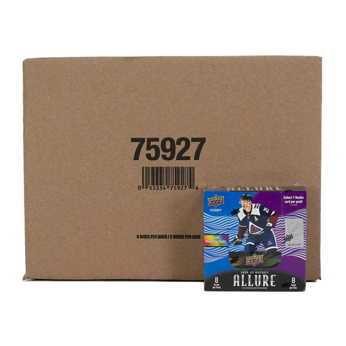 2024/25 Upper Deck Allure Hockey Hobby 18-Box Case