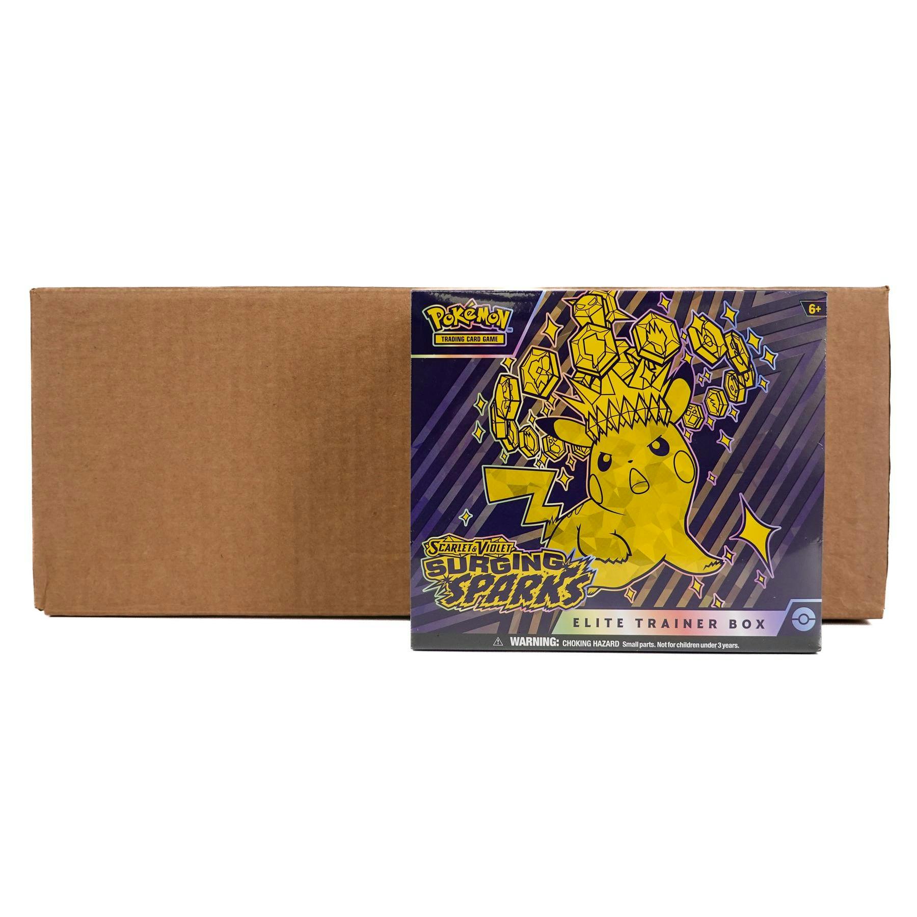Pokemon Scarlet & Violet: Surging Sparks Elite Trainer 10-Box Case