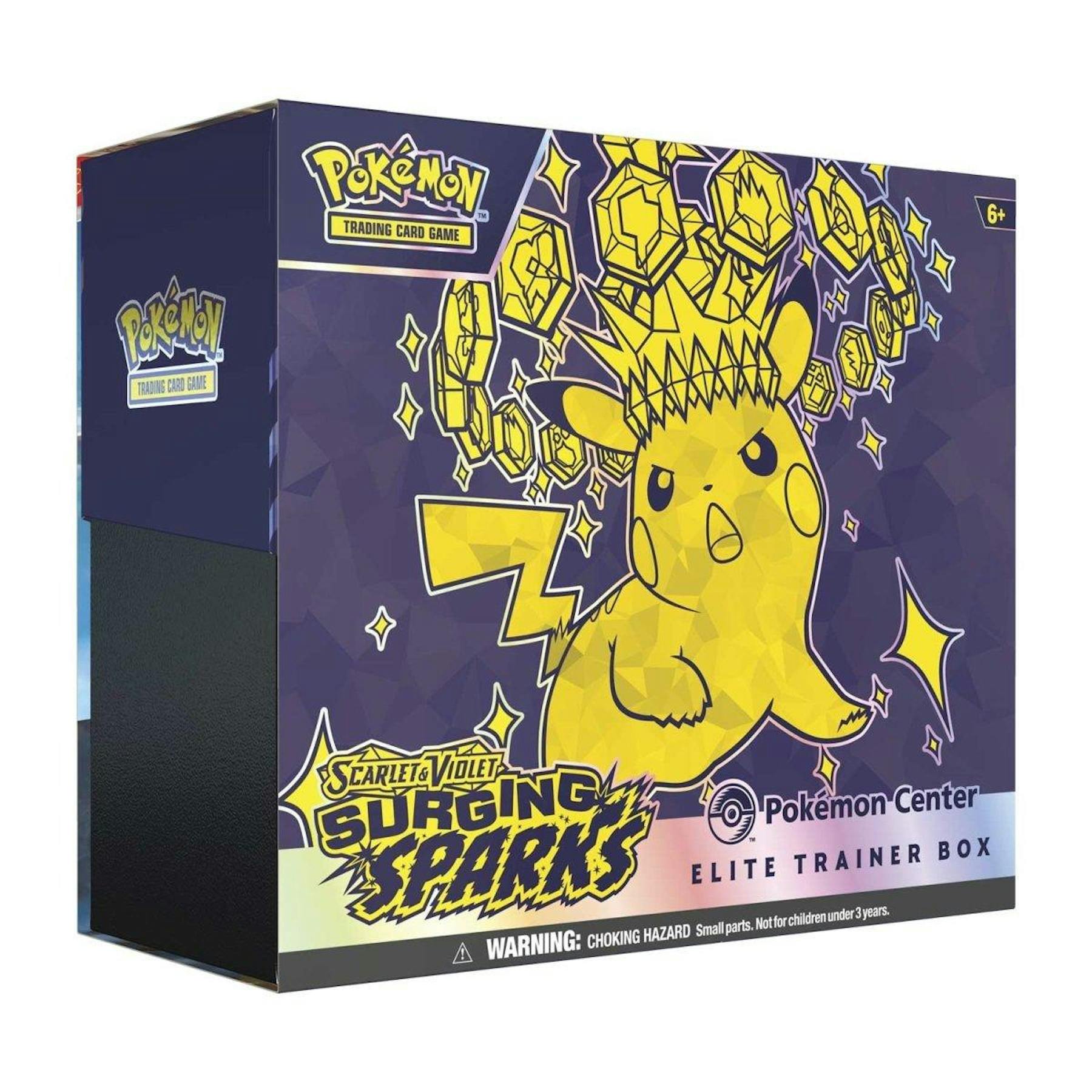 Pokemon Scarlet & Violet: Surging Sparks Pokemon Center Exclusive Elite Trainer Box