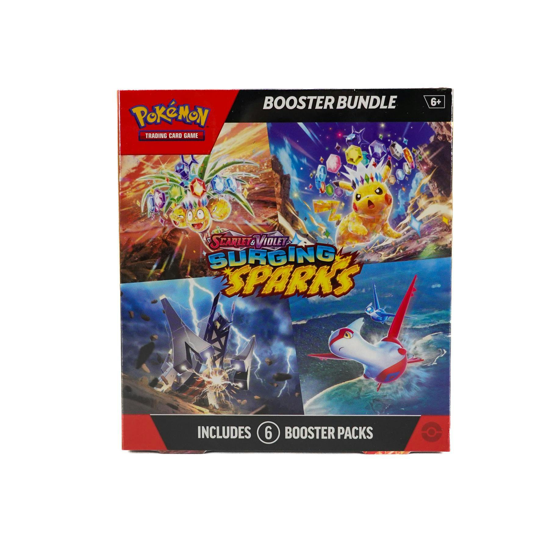 Pokemon Scarlet & Violet: Surging Sparks 6-Pack Booster Bundle