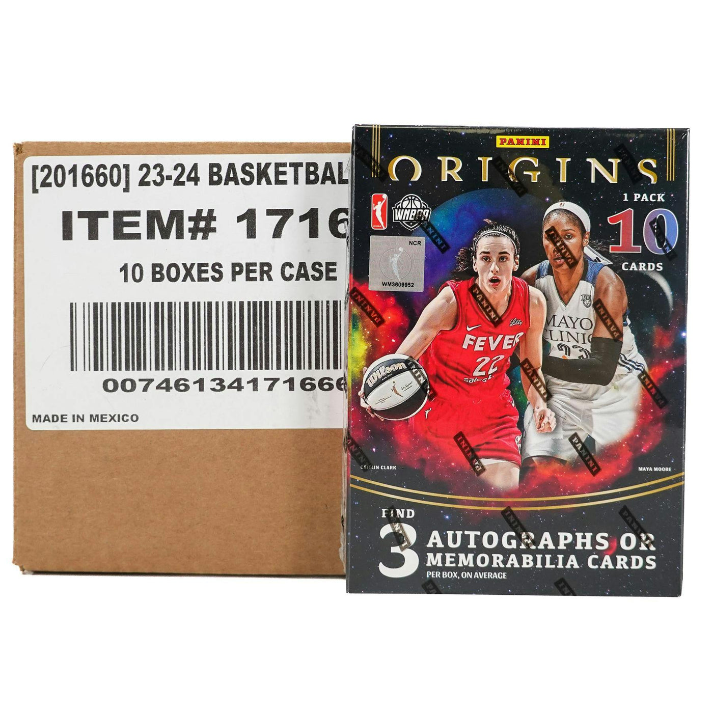 2024 Panini Origins WNBA Basketball Hobby 10-Box Case