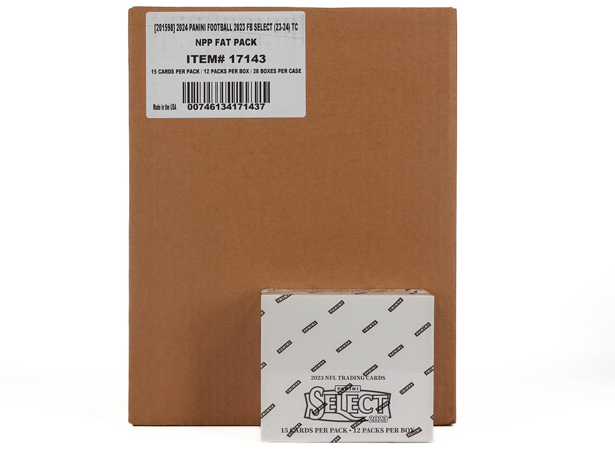 2023 Panini Select Football Jumbo Value 20-Box Case