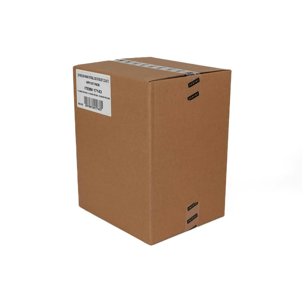 2023 Panini Select Football Jumbo Value 20-Box Case