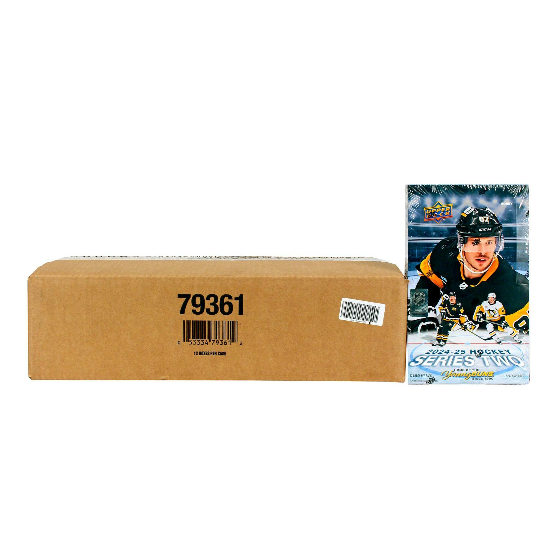 2024/25 Upper Deck Series 2 Hockey Hobby 12-Box Case