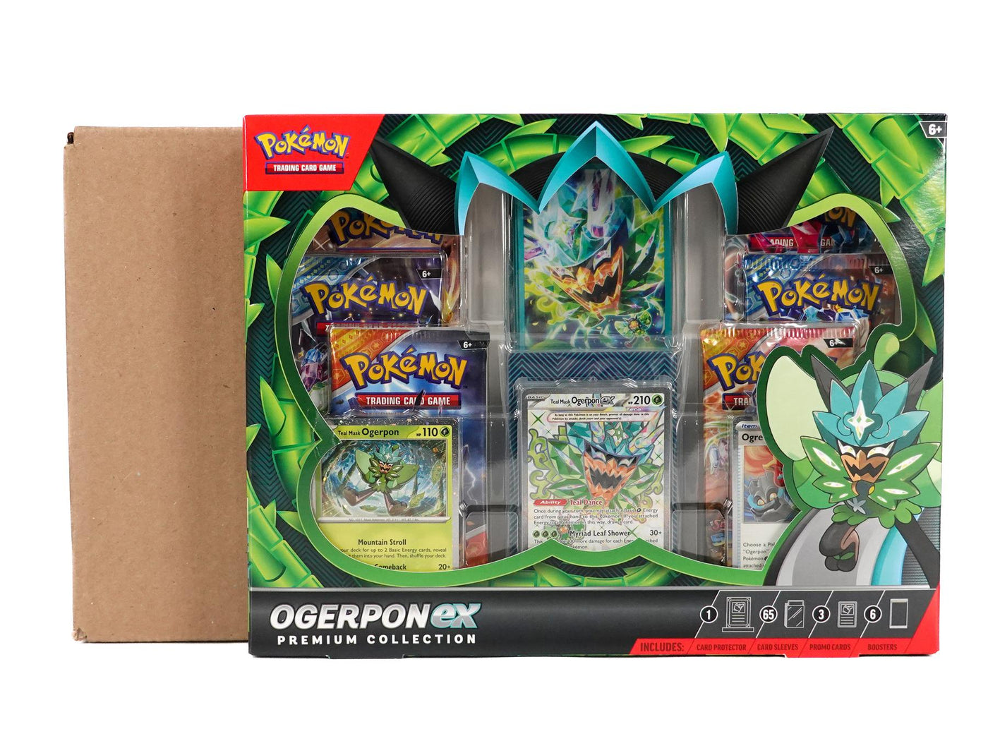 Pokemon Ogerpon ex Premium Collection 6-Box Case