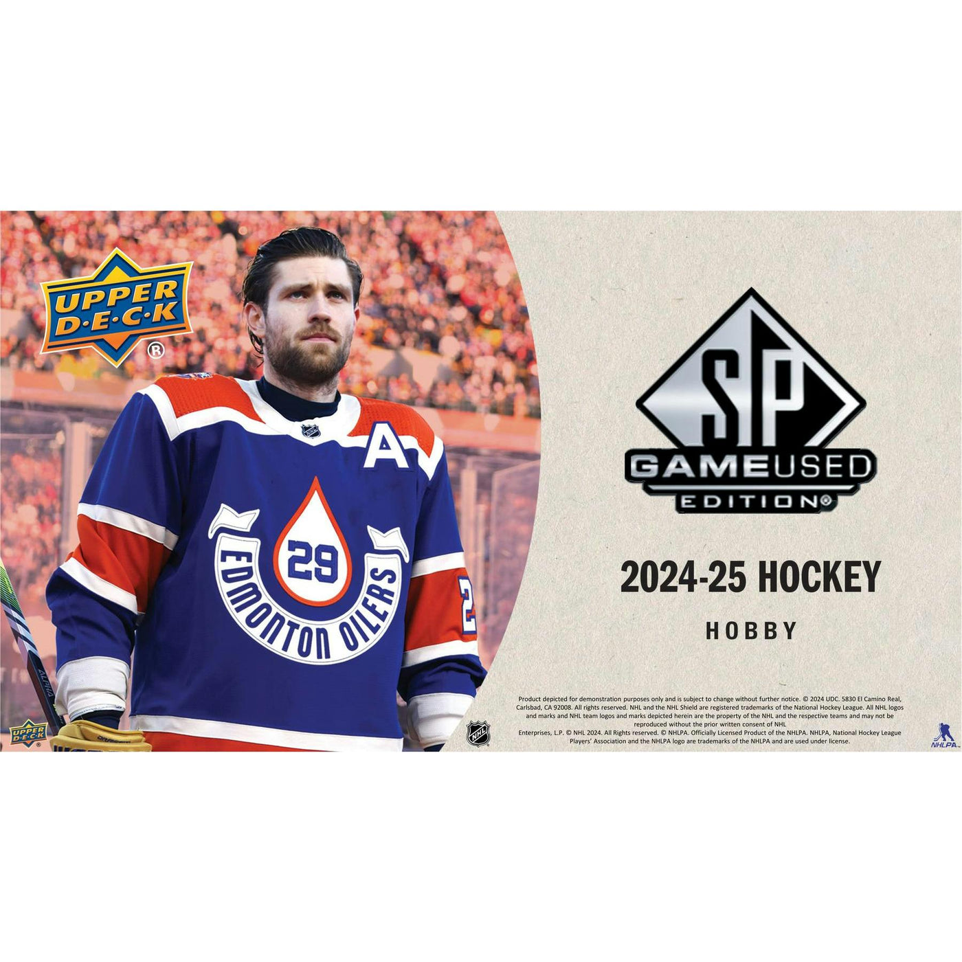 2024/25 Upper Deck SP Game Used Hockey Hobby Box