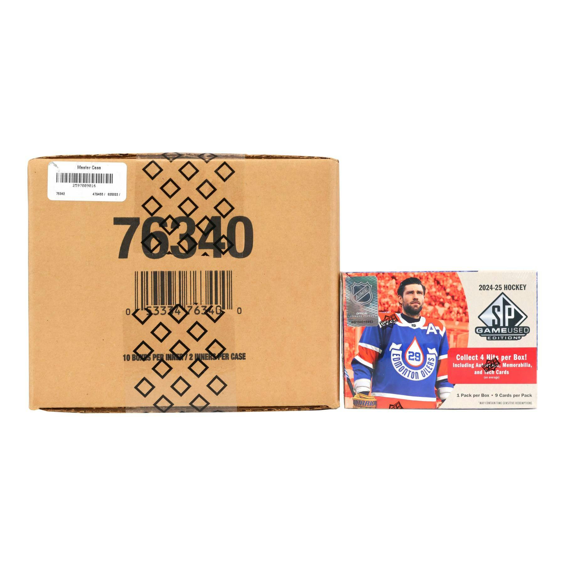 2024/25 Upper Deck SP Game Used Hockey Hobby 20-Box Case