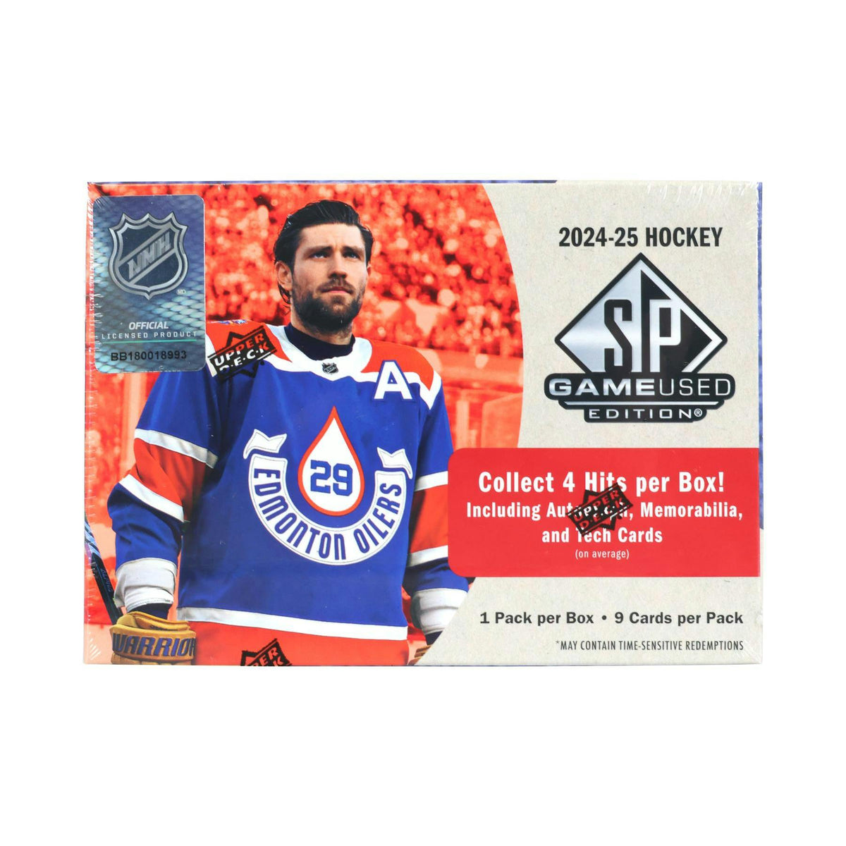 2024/25 Upper Deck SP Game Used Hockey Hobby 20-Box Case