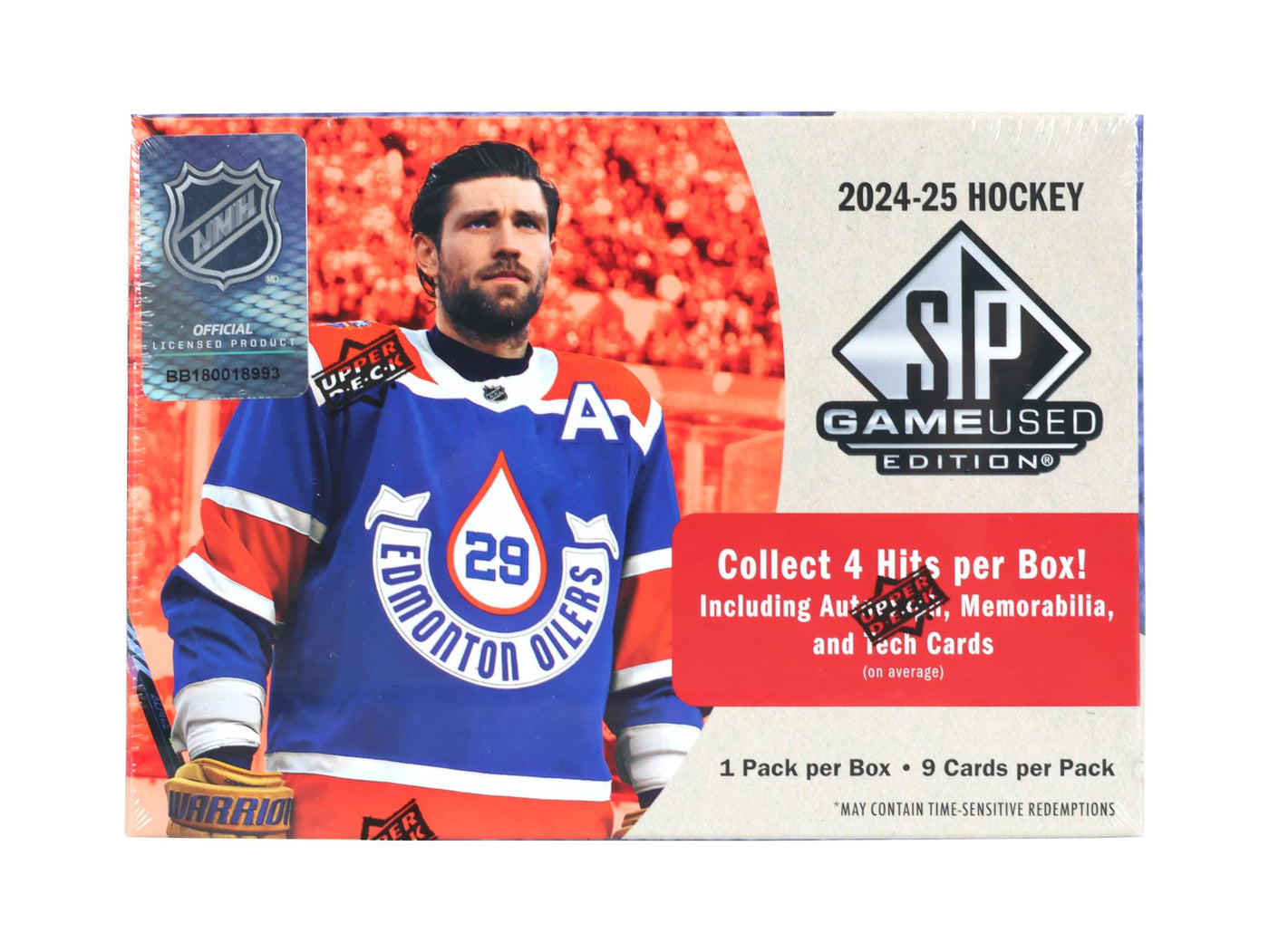 2024/25 Upper Deck SP Game Used Hockey Hobby Box