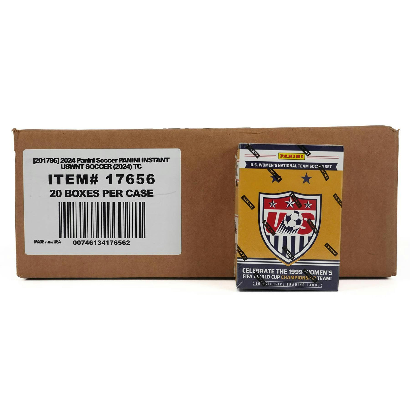 2024 Panini USWNT 1999 Women's FIFA World Cup Champions Soccer Team Set 20-Box Case