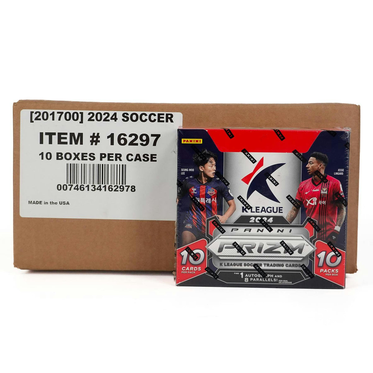 2024 Panini Prizm K League Soccer Hobby 10-Box Case